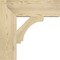 Ekena Millwork Imperial Block Rough Sawn Bracket, Douglas Fir, 6"W x 22"D x 22"H BKT06X22X22IMP05RDF - alternate 2